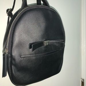 Super cute black backpack.